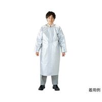 帝健 炉前遮熱アルミ作業エプロン AMA3L 1枚 63-7318-03（直送品）