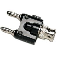 テクトロニクス&フルーク BNC(オス)ーダブル・バナナ・プラグ BP881 1個 64-7719-42（直送品）