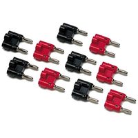 テクトロニクス&フルーク デュアル・バナナ・プラグ・キット 1セット(10本入) BP980 1セット(10本) 64-7719-43（直送品）