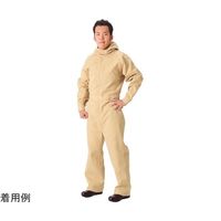 帝健 テクノーラ(R)耐切創ツナギ服 フリーサイズ EWW48 1枚 65-0297-61（直送品）