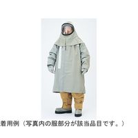 帝健 エクスファイア(R)耐冷服プロテクター コート フリーサイズ CWWTR12 1枚 65-0297-21（直送品）