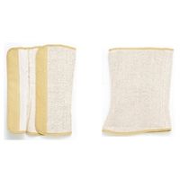 帝健 テクノーラ(R)シリカ耐高熱足カバー 丈23cm EFC77 1双 65-1692-56（直送品）