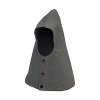 帝健 グーデン(R)難燃フード 前ボタン 灰 EHC28 1枚 65-1692-67（直送品）