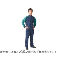 帝健 快適溶接作業服 ウェルディングサバイバル(ズボン) ネイビー ウエスト82cm TWW2(W82) 1枚 65-1693-38（直送品）