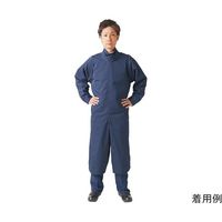 帝健 快適溶接作業服 ウェルディングサバイバル(プロテクター) ネイビー M TWW3(M) 1枚 65-1693-44（直送品）