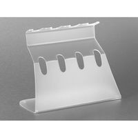 コーニング・Axygen ユニバーサルリニアスタンド 4本用 透明 AP-USD4 1ケース(1個) 65-3964-68（直送品）