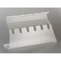 コーニング・Axygen ユニバーサルリニアスタンド 6本用 透明 AP-USD6 1ケース(1個) 65-3964-69（直送品）