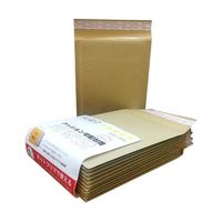 【小箱売】クッション宅配封筒 DVDサイズ(クラフトプチ)190×260+50mm(12×5) 60枚入 1190105 1箱(60枚)（直送品）