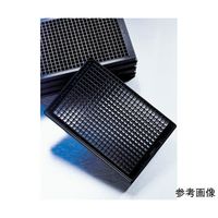 CellBIND 384ウェル ローフランジクリアボトム 黒 滅菌済み フタ付 20個×5パック入 3770 1ケース(100個)（直送品）