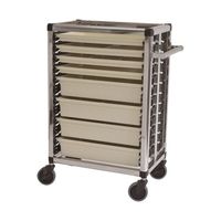 トクヤマ キャビトレーワゴン オープンタイプ アイボリー TKC-A5TR-HN(I) 1台 67-8042-43（直送品）