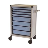 トクヤマ キャビトレーワゴン ブルー TKC-A5TR(B) 1台 67-8042-42（直送品）