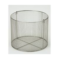 アズワン ステンレス金網カゴ φ21×20cm 67-8061-02 1個（直送品）