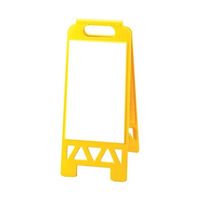 スギコ産業 フロアユニスタンド(屋内用・片面表示) 白無地 67-8162-91 1個（直送品）