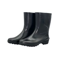 アサヒシューズ ハイゼクト紳士 長靴 K100 BK 26.5cm KG31041 1足 67-8167-53（直送品）