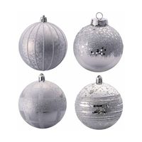 【希少】 オーナメント グレー 廃盤品 ストア・エキスプレス オーナメントセット【ボール28個/ドロップ