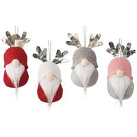 アズワン トムテオーナメント 北欧風ボディ 4個セット 67-8938-50 1セット(4個)（直送品）