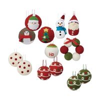 アズワン ウールオーナメントセット 13個 67-8938-56 1セット(13個)（直送品）