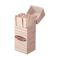 明海 木製スパチュラ 155×15mm 100本入 D41-03090 1箱(100本) 67-8735-93（直送品）