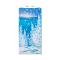 アズワン タペストリー クリスタルスノー 90×180cm 67-8943-75 1枚（直送品）