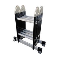 アルミス ミニ8WAYS ステップラダー 229cm 2台入 ASL-8SBK 1ケース(2台) 67-8772-20（直送品）