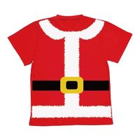 アズワン クリスマスTシャツ(男女兼用) ガール 67-8944-30 1枚（直送品）