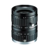 ケンコー・トキナー 4/3インチ対応高解像度CCTVレンズ 35mm KCM-3520U43MP10 1個 67-9206-50（直送品）