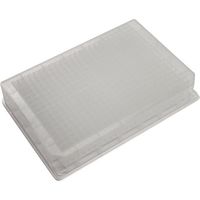 CRS ピュアパス ガラスコートPP 384ウェルプレート 220μL 角型 10個入 455009 1セット(10個)（直送品）