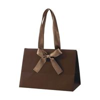 アズワン 手提げ紙袋 ノブレス ブラウン S 100枚 68-0317-11 1セット(100枚)（直送品）