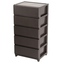 JEJアステージ　デコニーシーヴォワイド5段　ダークブラウン　　1台