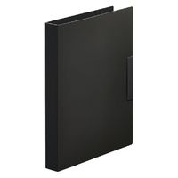 キングジム 冷蔵庫ピタッとファイル(小物整理タイプ)黒 2941-BK 1セット(1冊×2)