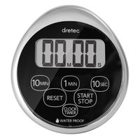 ドリテック 時計付防水タイマー T-565CRSP 1セット(1個×3)