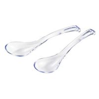 ヨシカワ レンゲスプーン クリア 小 2本セット 美味彩菜 SJ3472 1個