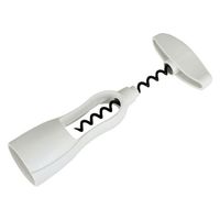 貝印 ワインオープナー コルク抜き 栓抜き まわすと抜ける ホワイト DH8217 1個