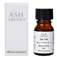 ASH AROMA ティートゥリー 10ml箱 エッセンシャルオイル（直送品）