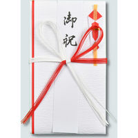赤城 紅白7本花結檀紙金封・中袋付 キ36 1セット(1枚×5)