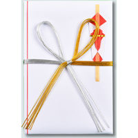 赤城 金銀7本花結金封・中袋付 キ6 1セット(1枚×5)