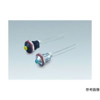 サトーパーツ LEDブラケット(凸型、本体色:黒、取付孔:φ6.1mm、黄) DB-9-F-BY 1個 64-5846-37（直送品）