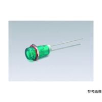 サトーパーツ LEDブラケット(透過凸型、取付孔:φ6.1mm、橙) DB-13-F-OR 1個 64-5845-93（直送品）