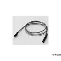 アズワン ミニテストクリップ用中継コード 赤 TPー002用 適合オスピン接続ピン0.8φ 64-6182-80 1個（直送品）