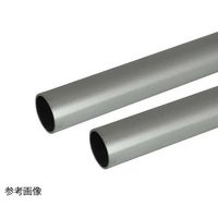 ハイロジック アルミ丸パイプ 2m 1.0×18mm シルバー 2本組 62-4882-86 1組(2本)（直送品）