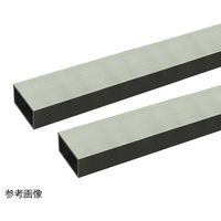 ハイロジック アルミ角パイプ 2m 1.5×10×30mm シルバー 2本組 62-4881-11 1組(2本)（直送品）
