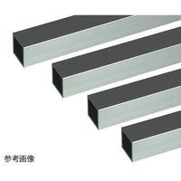 ハイロジック アルミ角パイプ 1m 1.2×12×12mm シルバー 4本組 62-4876-88 1組(4本)（直送品）