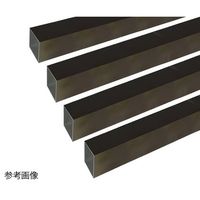 ハイロジック アルミ角パイプ 1m 1.5×15×15mm ブロンズ 4本組 62-4877-10 1組(4本)（直送品）