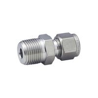 フローバル チューブ継手 コネクタ インチサイズ CMC4-4R 1個 64-6466-28（直送品）