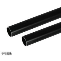ハイロジック アルミ丸パイプ 2m 1.0×13mm ブラック 2本組 62-4882-96 1組(2本)（直送品）
