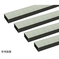 ハイロジック アルミ角パイプ 1m 1.5×15×25mm シルバー 4本組 62-4877-35 1組(4本)（直送品）
