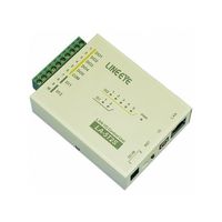 ラインアイ LAN接続型デジタルIOユニット オープンコレクタ5出力/フォトカプラ絶縁2入力 LA-5T2S(G) 1式（直送品）
