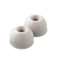 明成 ソフトイヤーピース大 灰色 2個セット ネイビーブルー/バーガンディー用 1095B143 1パック(1個) 61-6867-31（直送品）