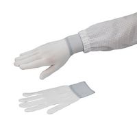 アズワン アズピュアインナー手袋 指先有り M 10双 1-4294-02 1袋(10双)（直送品）