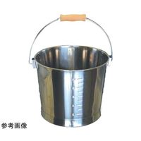 スギコ産業 18-8目盛付バケツ（プレス）